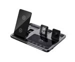 4 in 1 Alarm Clock Wireless Charger Stand