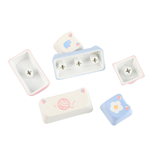 KiiBOOM Purrfect Paws Keycaps