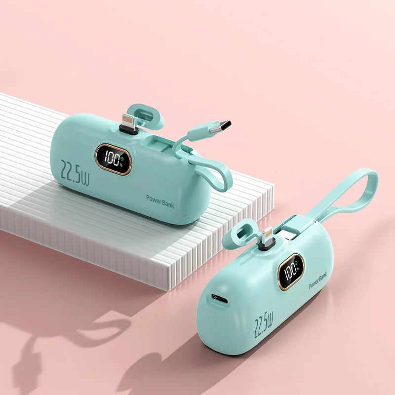 🔥🔥5000mAh Mini Portable Charger Power Bank for phone