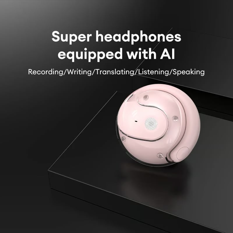 🏆#1 Best Seller ⏰LAST DAY 💎AI Translation Wireless OWS Bluetooth5.4 Earphones (Fit iOS & Android)