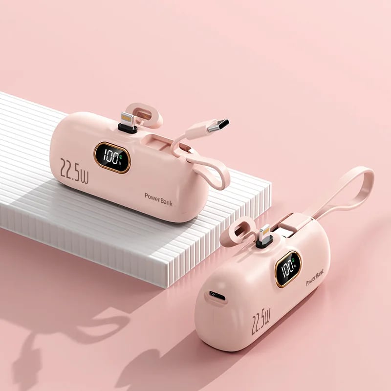 🔥🔥5000mAh Mini Portable Charger Power Bank for phone